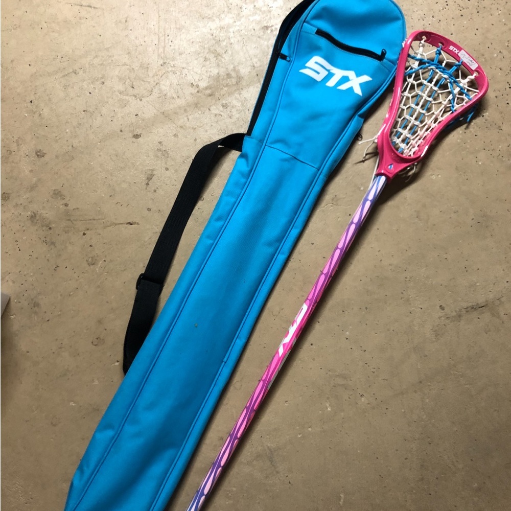 Stx girls lacrosse stick and bag